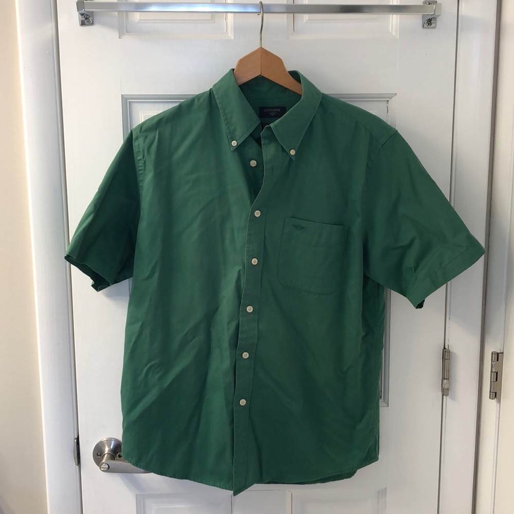 Short Sleeve Button-Up Dockers Shirt